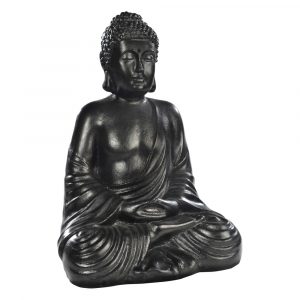 Statue Bouddha de Jardin en Pierre Reconstituée – Décoration Zen et Spirituelle