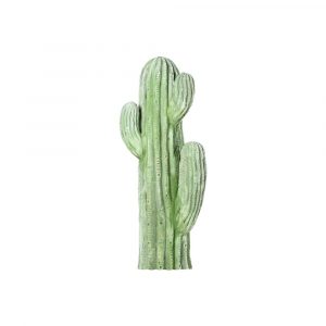 Cactus Déco 56 cm en Pierre Reconstituée – Vert Ciré, Style Exotique
