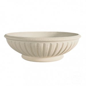 Coupe décorative 210 – Coupe classique ronde 100 L ton blanc