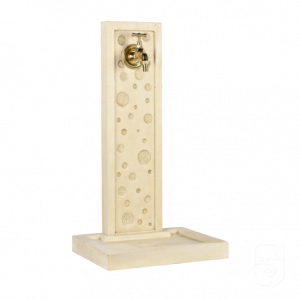 Fontaine murale Bubble en béton – Style moderne avec motifs bulles