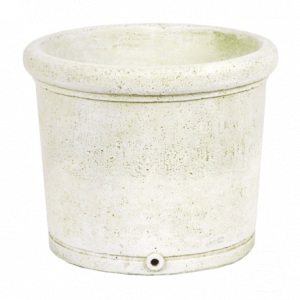 Vase rond lisse 50L – Grand pot de fleurs au charme intemporel