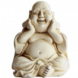 Statue Bouddha Chinois Rieur – Décoration Zen Intérieur et Jardin