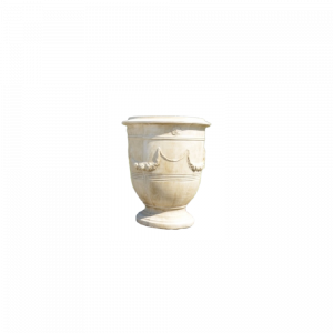 Vase Anduze en Pierre Reconstituée grand modèle – Élégance Florale pour Jardin et Terrasse