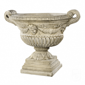 Grande Vasque Renaissance en Pierre Reconstituée – Style Classique