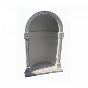 Niche murale en pierre – Décoration architecturale pour statue et façade